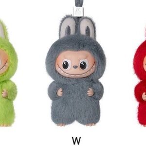 POP MART Vinyl Plush Pendant, Pin for Love Labubu, W